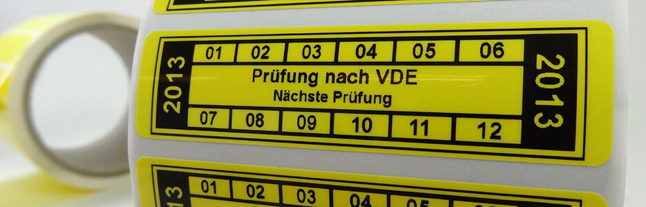Anwendungen Etikett für Ihre Anwendung