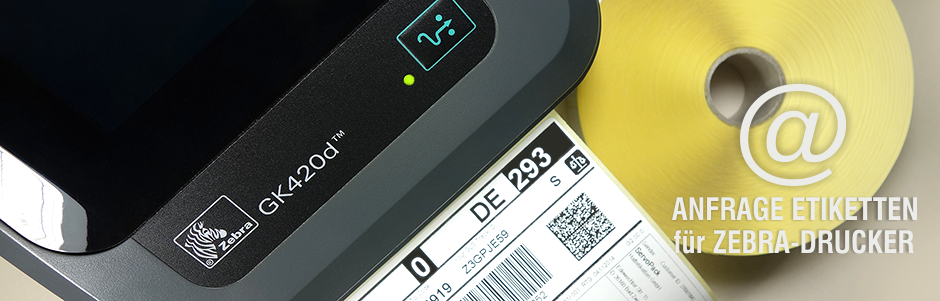 Anfrage Etiketten für Zebra-Drucker Anfrageformular Etiketten für Zebra-Drucker